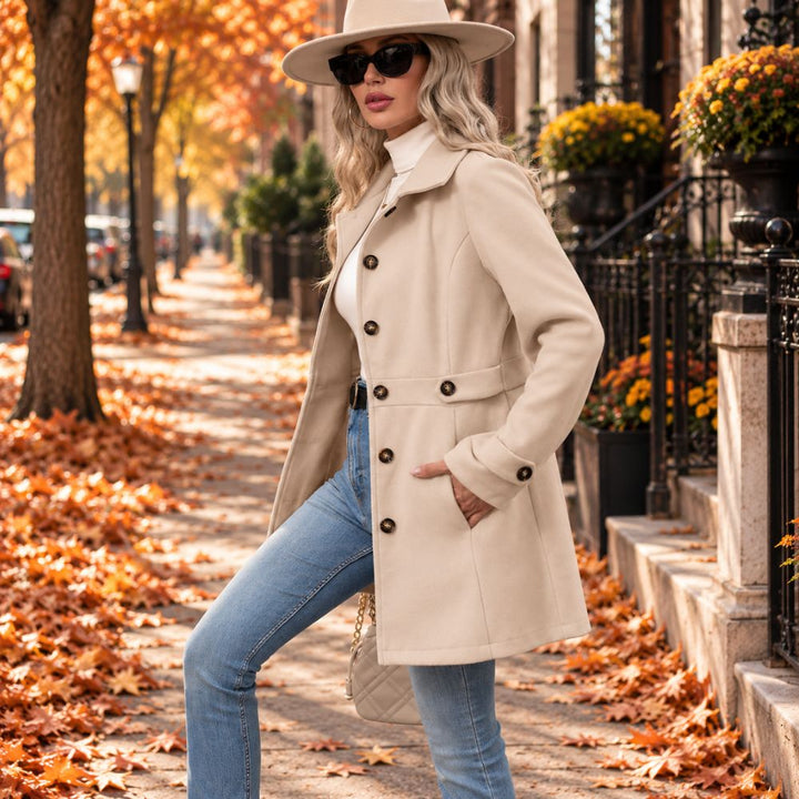 Women’s Belted Trench Coat | Tailored Autumn Transitional Outerwear