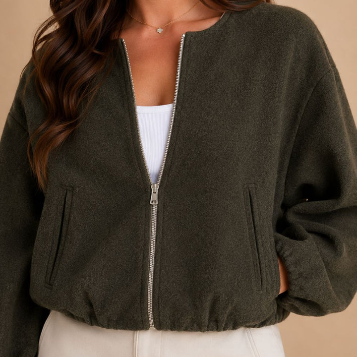 Women's Bomber Jacket with a Loose Fit | Relaxed Everyday Outerwear