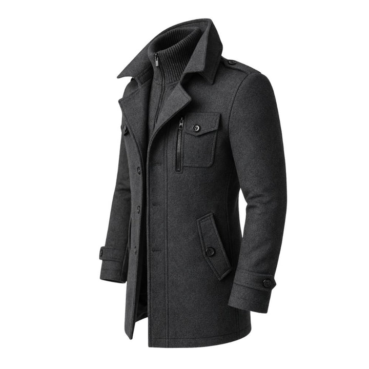 Men’s Classic Overcoat | Elegant Autumn & Winter Outerwear
