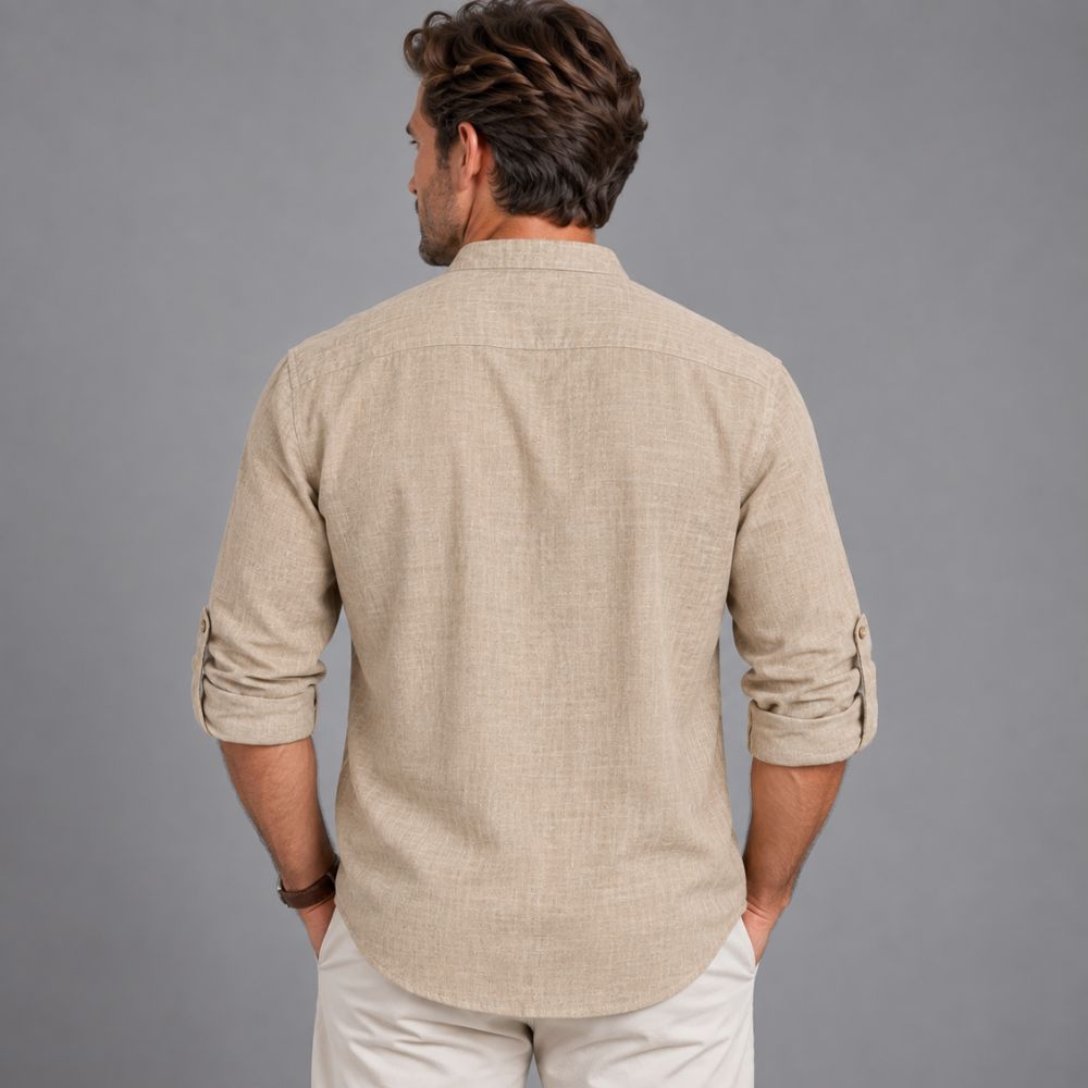 Men’s Long-Sleeve Shirt | Smart & Versatile Autumn Everyday Wear