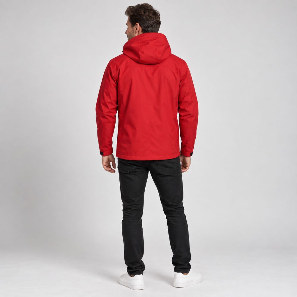 Men’s Hooded Windbreaker | Adjustable Cuffs & Everyday Protection