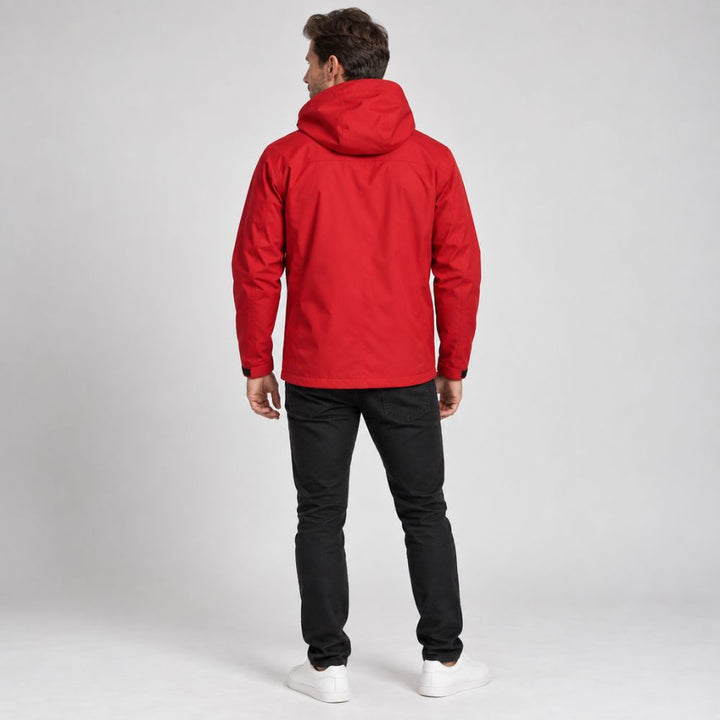 Men’s Hooded Windbreaker | Adjustable Cuffs & Everyday Protection