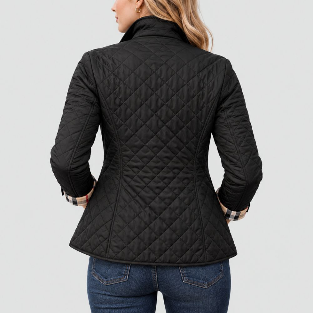 Women’s Quilted Transitional Jacket | Classic Autumn Layering Wear
