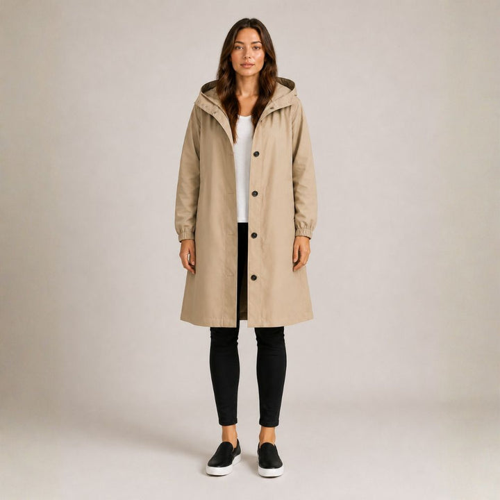 Mid-Length Raincoat | Everyday Rainy Weather