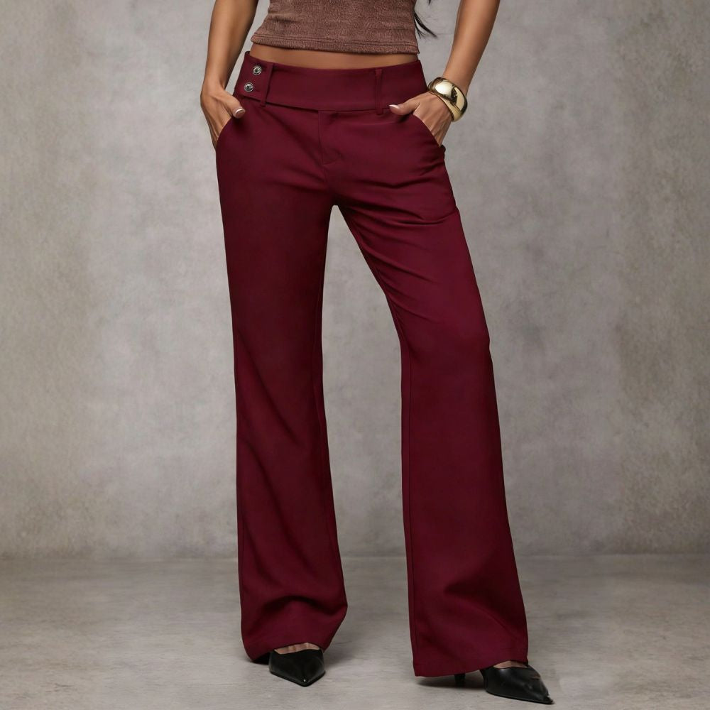 Women’s Loose-Fit Trousers – High-Waisted & Flattering | Work & Everyday Wear
