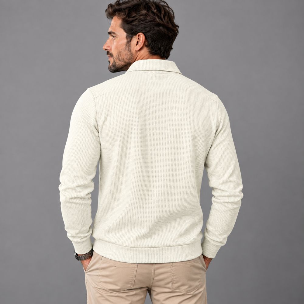 Men’s Zip-Up Cardigan | Modern & Comfortable Autumn & Winter Wear