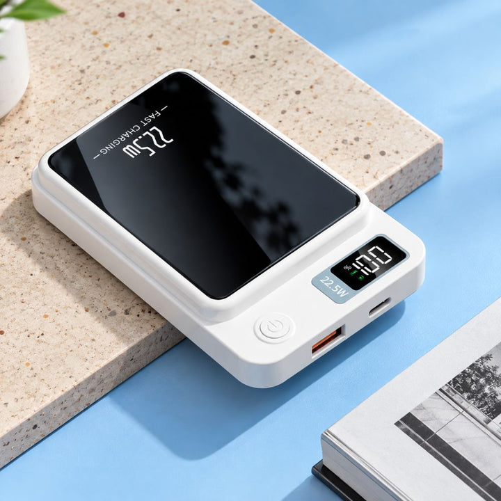 Portable Wireless Power Bank with LED Display | Fast Everyday Charging