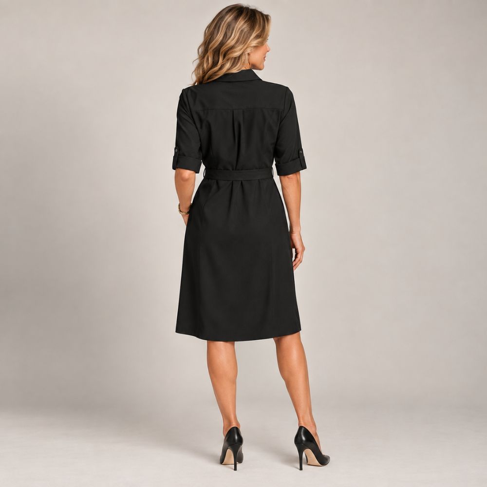 Women’s Elegant Casual Dress | Flattering & Versatile Everyday Autumn Wear