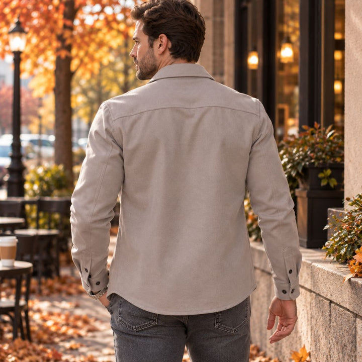Men’s Casual Shirt Jacket | Autumn & Winter Everyday Layering Wear