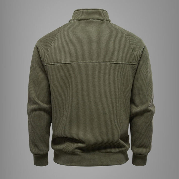 Men’s Quarter-Zip Sweater | Smart & Versatile Autumn Wear