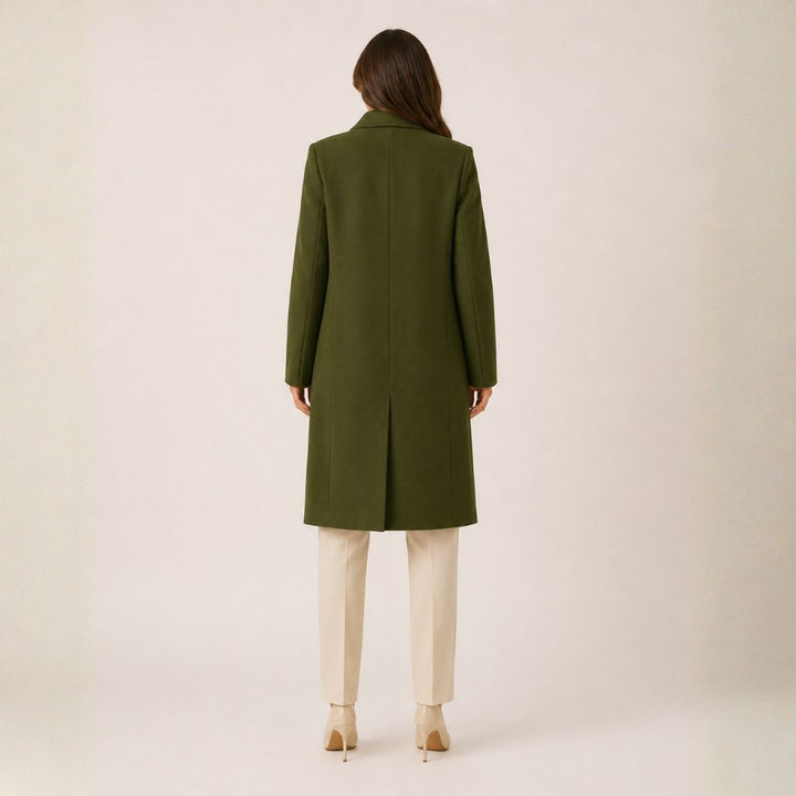 Women’s Coat Double-Button Closure | Autumn & Winter Wear