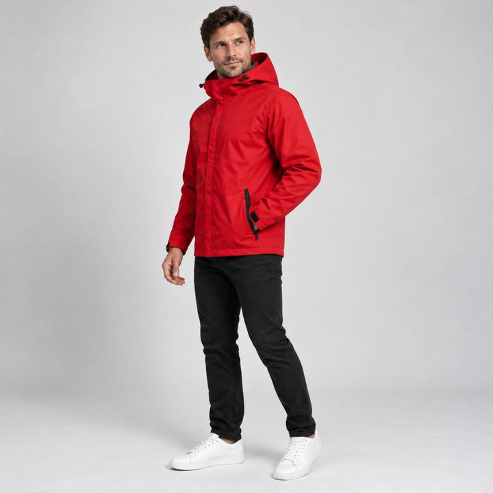 Men’s Hooded Windbreaker | Adjustable Cuffs & Everyday Protection