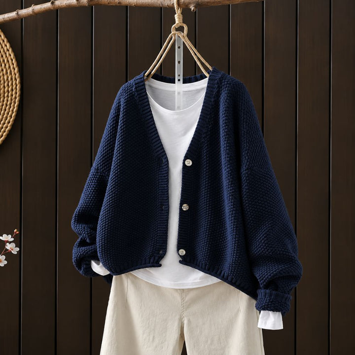 Women’s Oversized Chunky Knit Cardigan | Cosy Autumn & Winter Layer