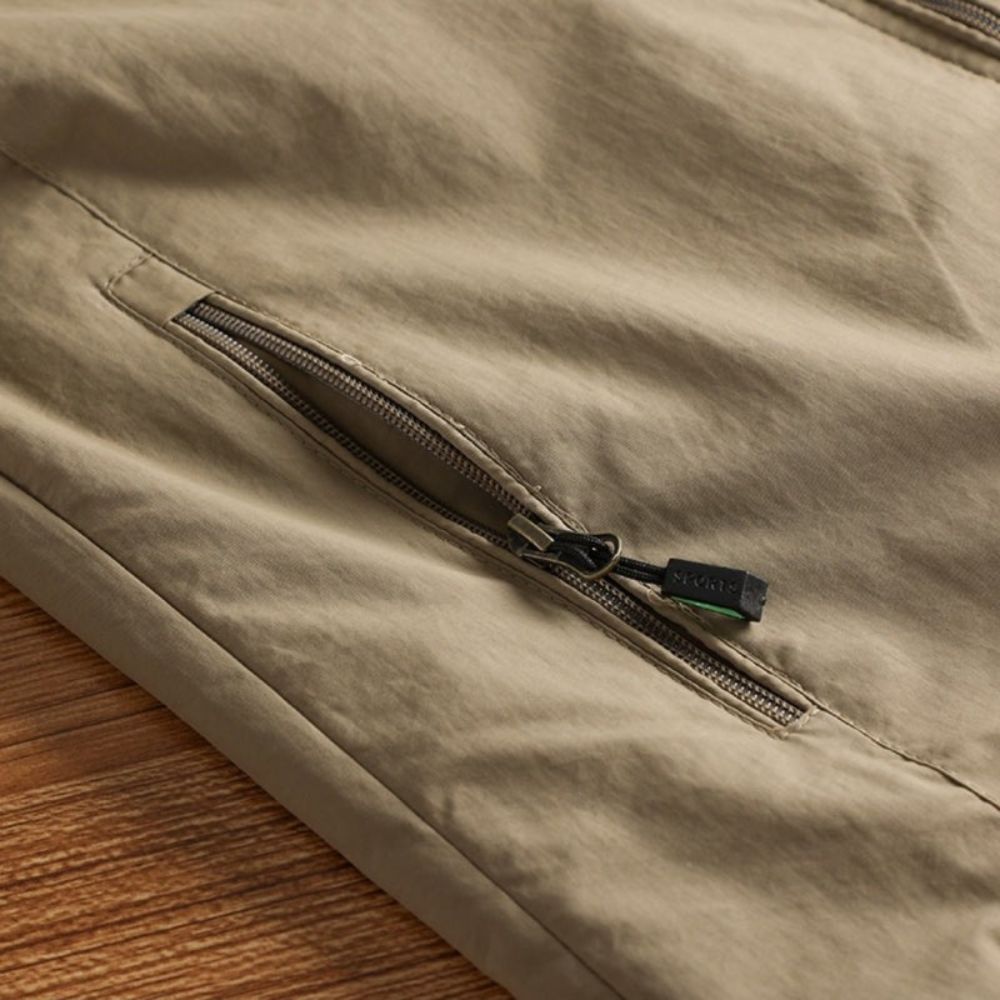 Men’s Hooded Windbreaker | Lightweight Full-Zip Summer Jacket
