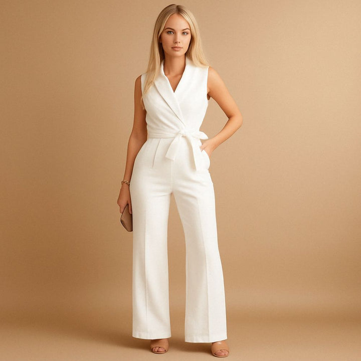Women’s Wrap Jumpsuit | Flattering Fit & Wide-Leg Style Winter Season