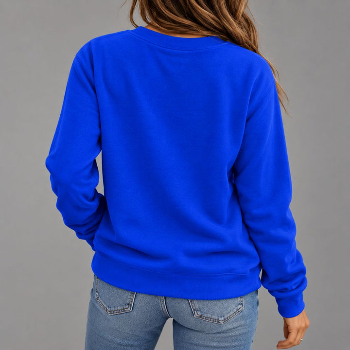 Comfortable Crew-Neck Sweatshirt | Casual Autumn & Winter Wear