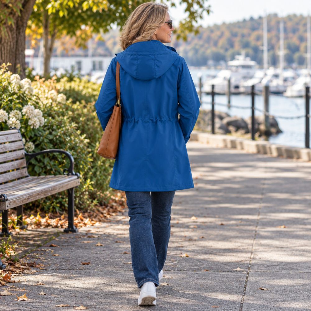 Plus Size Women’s Outdoor Jacket – Lightweight & Hooded | Everyday Outdoor Wear