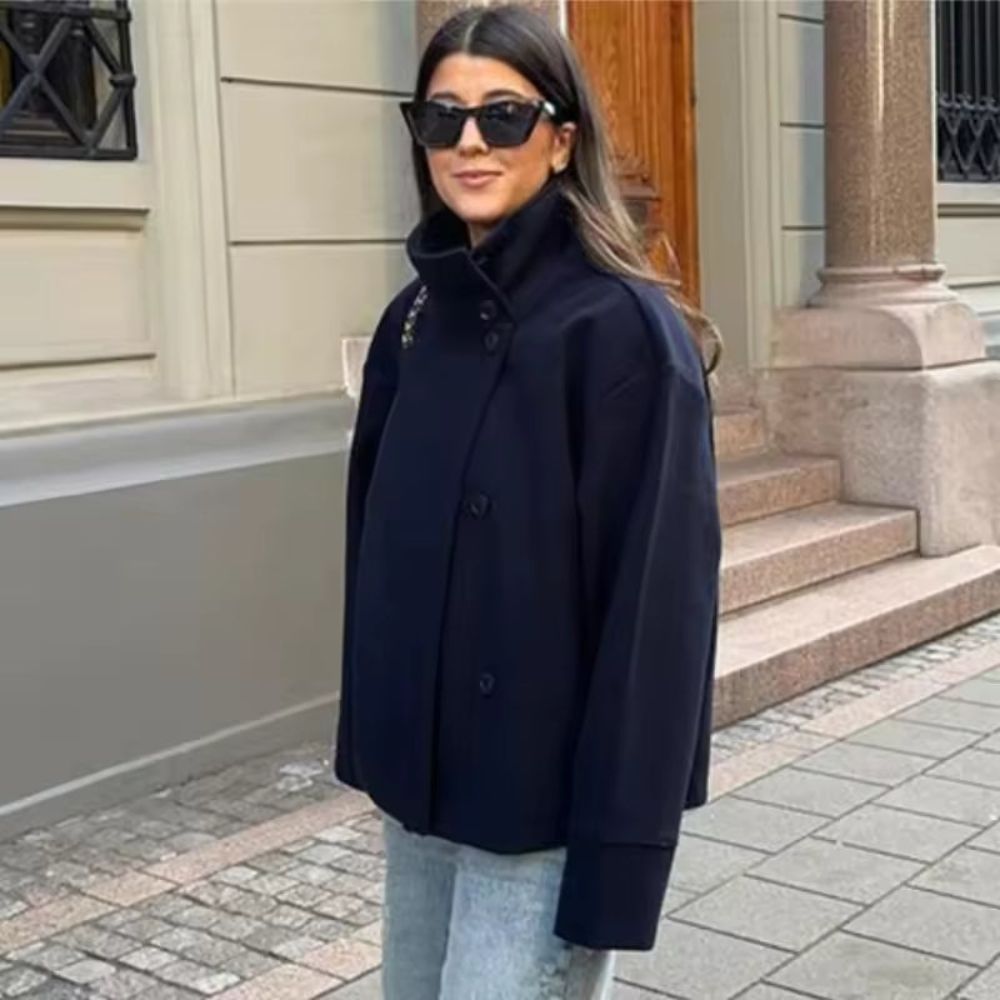 Women’s Breasted Short Jacket | Elegant & Refined Everyday Style