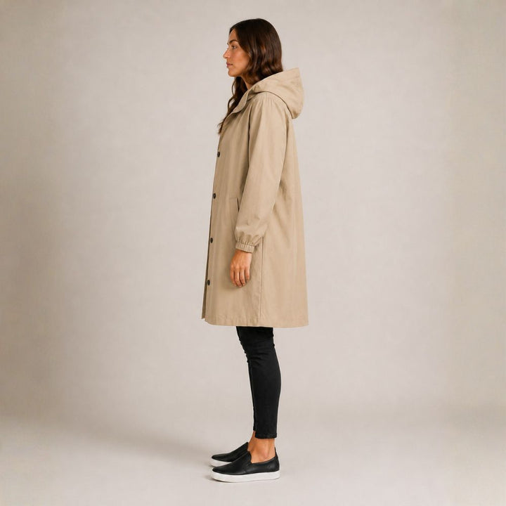 Mid-Length Raincoat | Everyday Rainy Weather