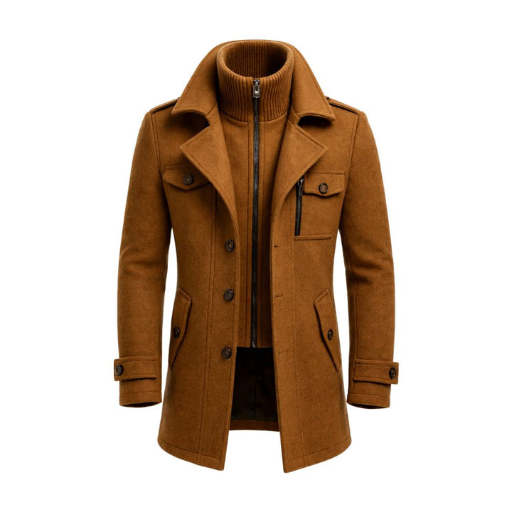 Men’s Classic Overcoat | Elegant Autumn & Winter Outerwear