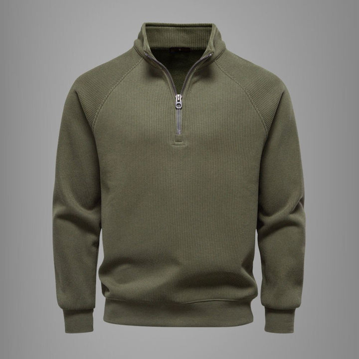 Men’s Quarter-Zip Sweater | Smart & Versatile Autumn Wear