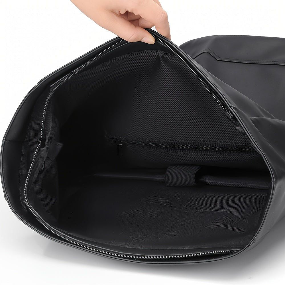 Roll-Top Laptop Backpack | Water-Repellent Autumn & Winter Bag