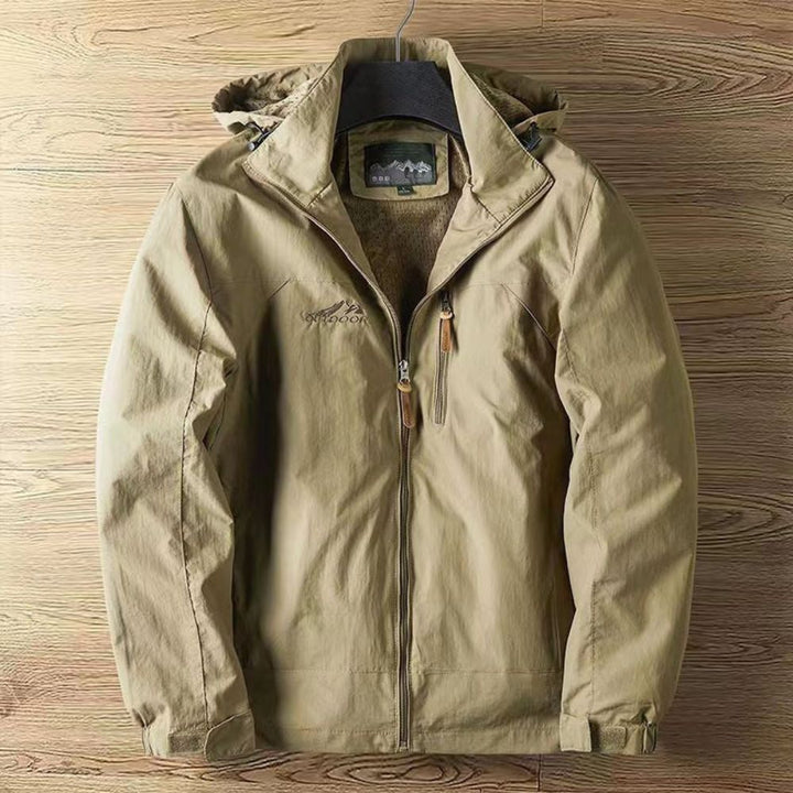 Men’s Hooded Windbreaker | Lightweight Full-Zip Summer Jacket