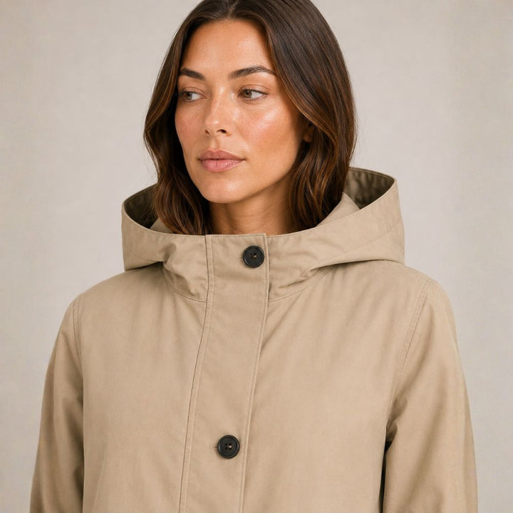 Mid-Length Raincoat | Everyday Rainy Weather