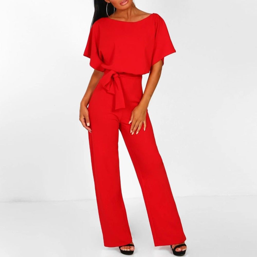 Women’s Wide-Leg Jumpsuit | Elegant & Tailored Autumn Wear