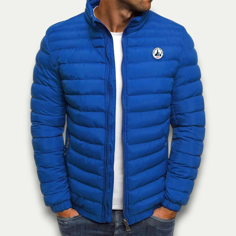 Men's Lightweight Hooded Padded Jacket | Packable Winter Jacket for Commuting