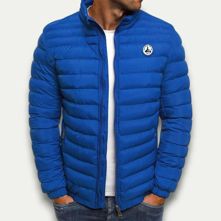 Men's Lightweight Hooded Padded Jacket | Packable Winter Jacket for Commuting