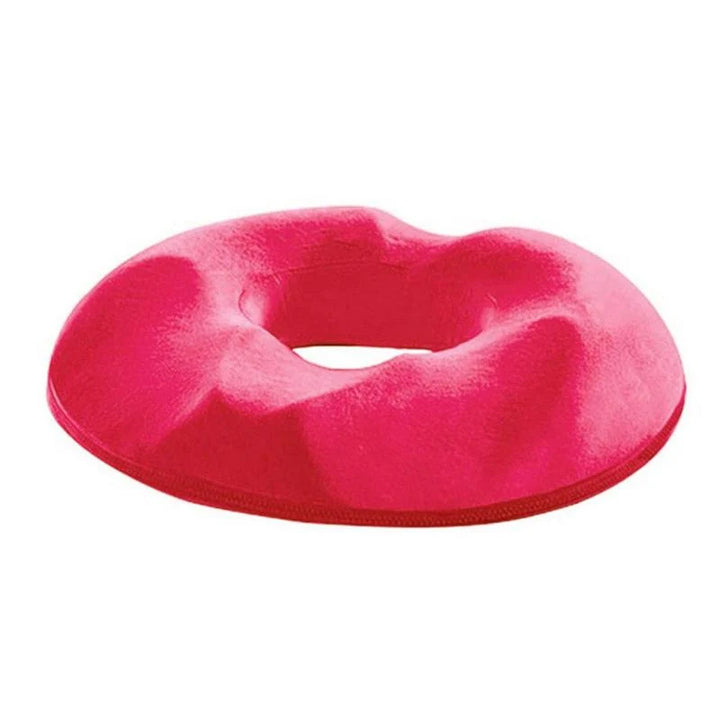 Portable coccyx relief cushion suitable for car seats, wheelchairs, and home seating