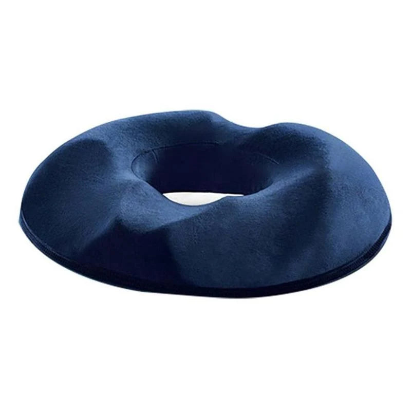 Memory foam construction of orthopaedic cushion maintaining shape during prolonged use