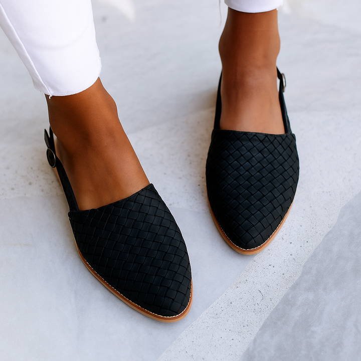 Classic Orthopaedic Sandal on foot showing comfortable fit and supportive structure