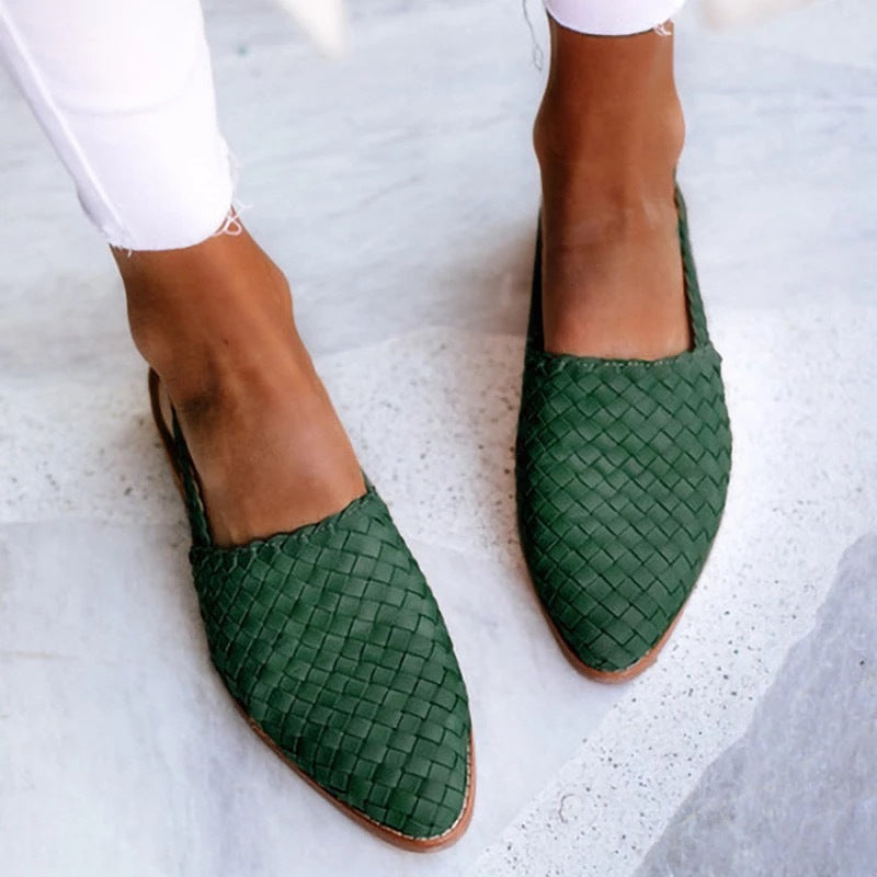 Classic Orthopaedic Sandal styled with white cropped trousers for casual everyday look