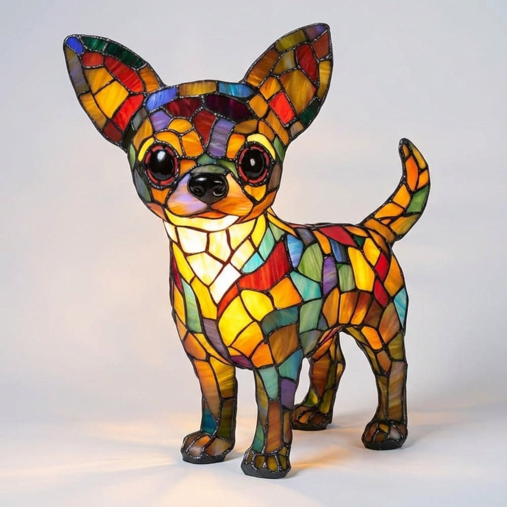 Aurapup decorative animal accent lamp - Chihuahua design