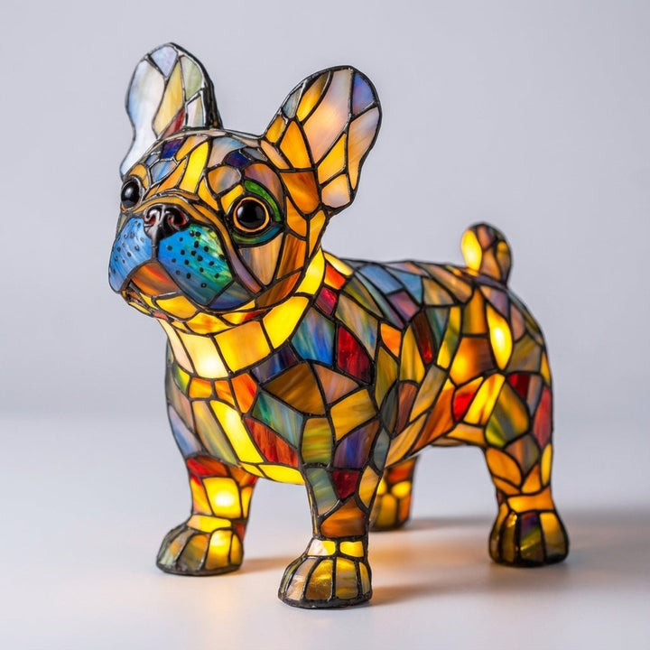 Aurapup decorative animal accent lamp - French Bulldog design