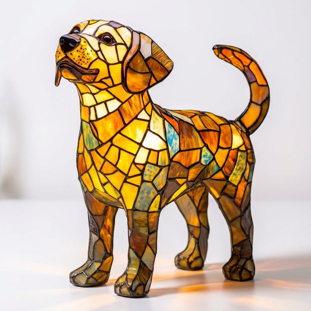 Aurapup decorative animal accent lamp - Labrador design