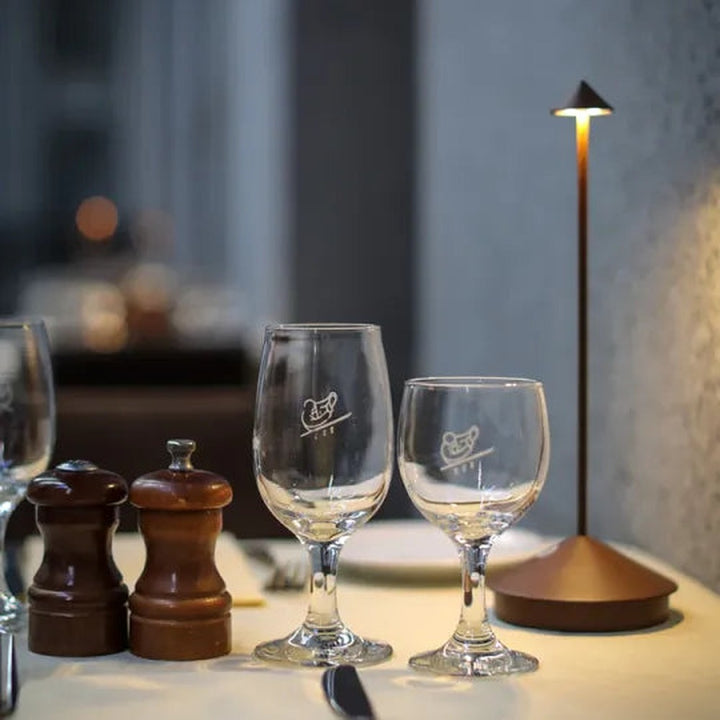 ClarityGlow wireless LED table lamp - Black