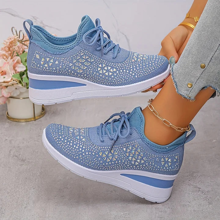 Rear view of Premium Comfortable Orthopedic Shoes highlighting cushioned heel and supportive construction