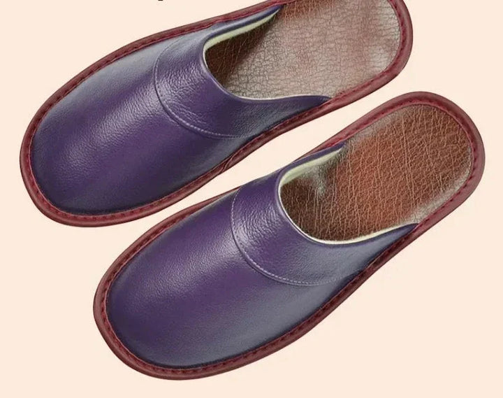 Men's Slip-On Mule Slippers with Lined Footbed | Indoor Slippers for Autumn and Winter