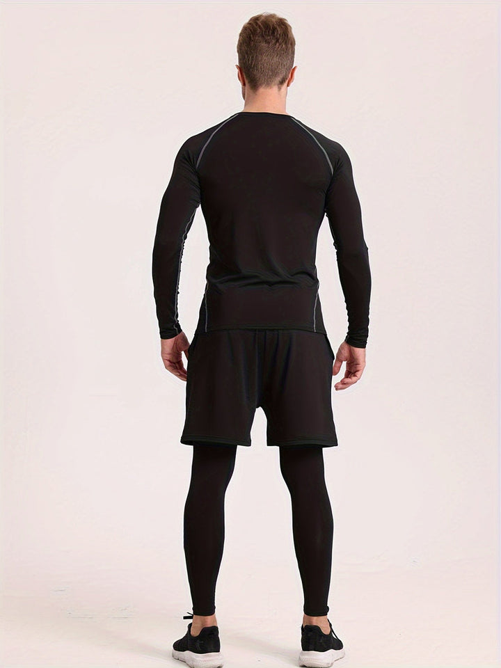 Men's compression base layer set