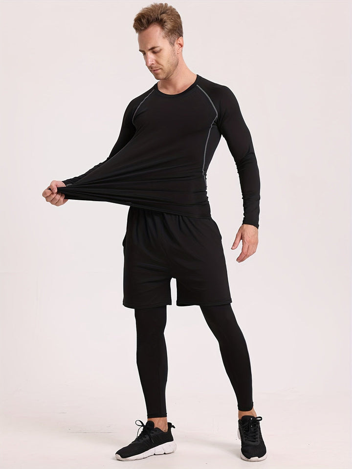 Men's compression base layer set