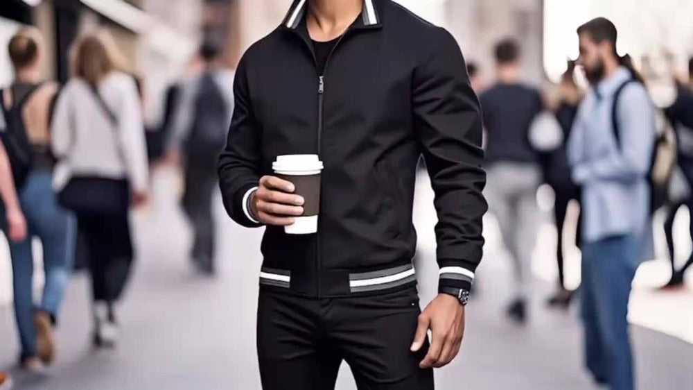 Men's lightweight bomber jacket