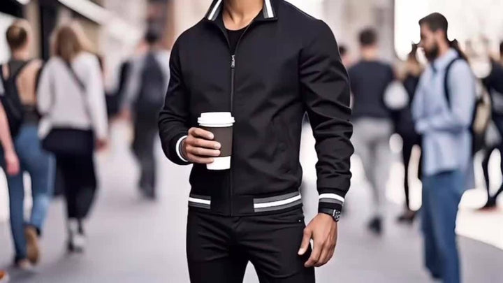 Men's lightweight bomber jacket