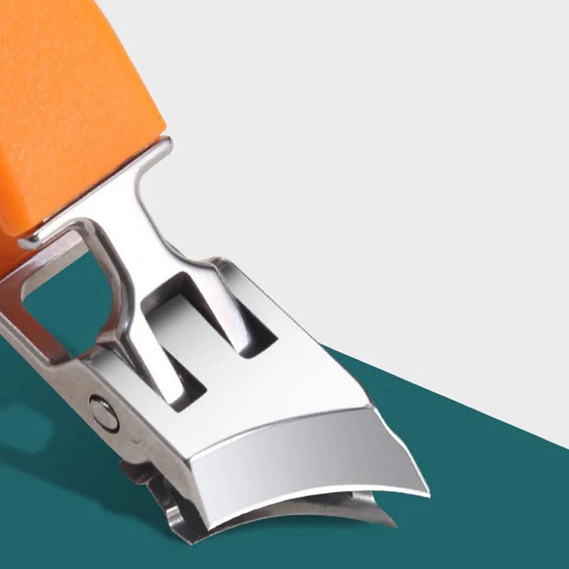 Nail clipper with 15mm extra wide opening for thick and ingrown nails