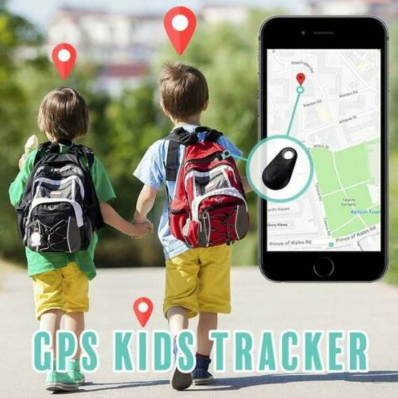 Compact GPS tracking device with real-time location monitoring and SOS emergency alert button for men