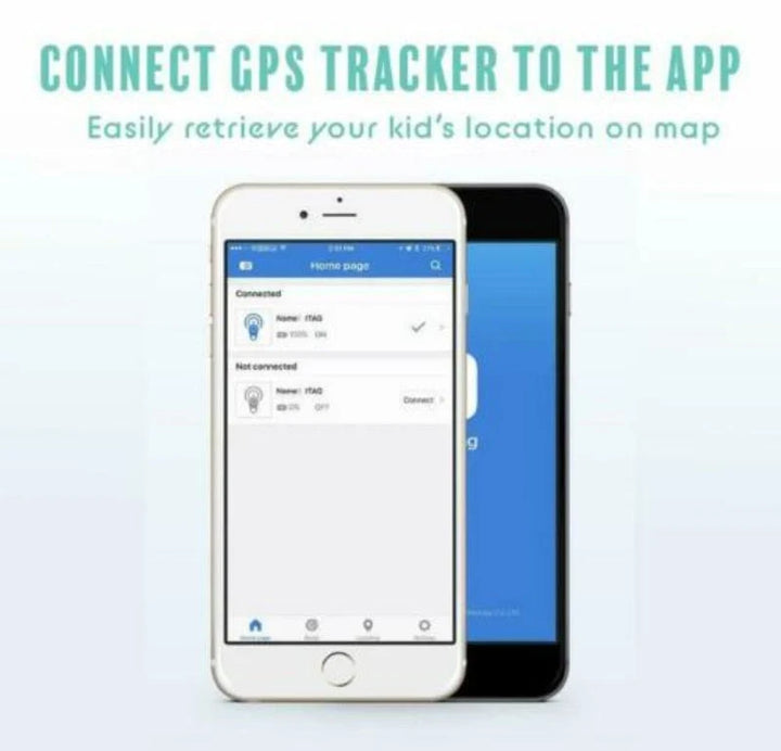 GPS tracker app interface displaying real-time location and geofence alert settings on smartphone