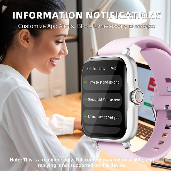 Smart watch with 1.83-inch full touch screen in nine colours