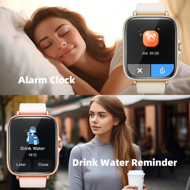 Smart watch with 1.83-inch full touch screen in nine colours